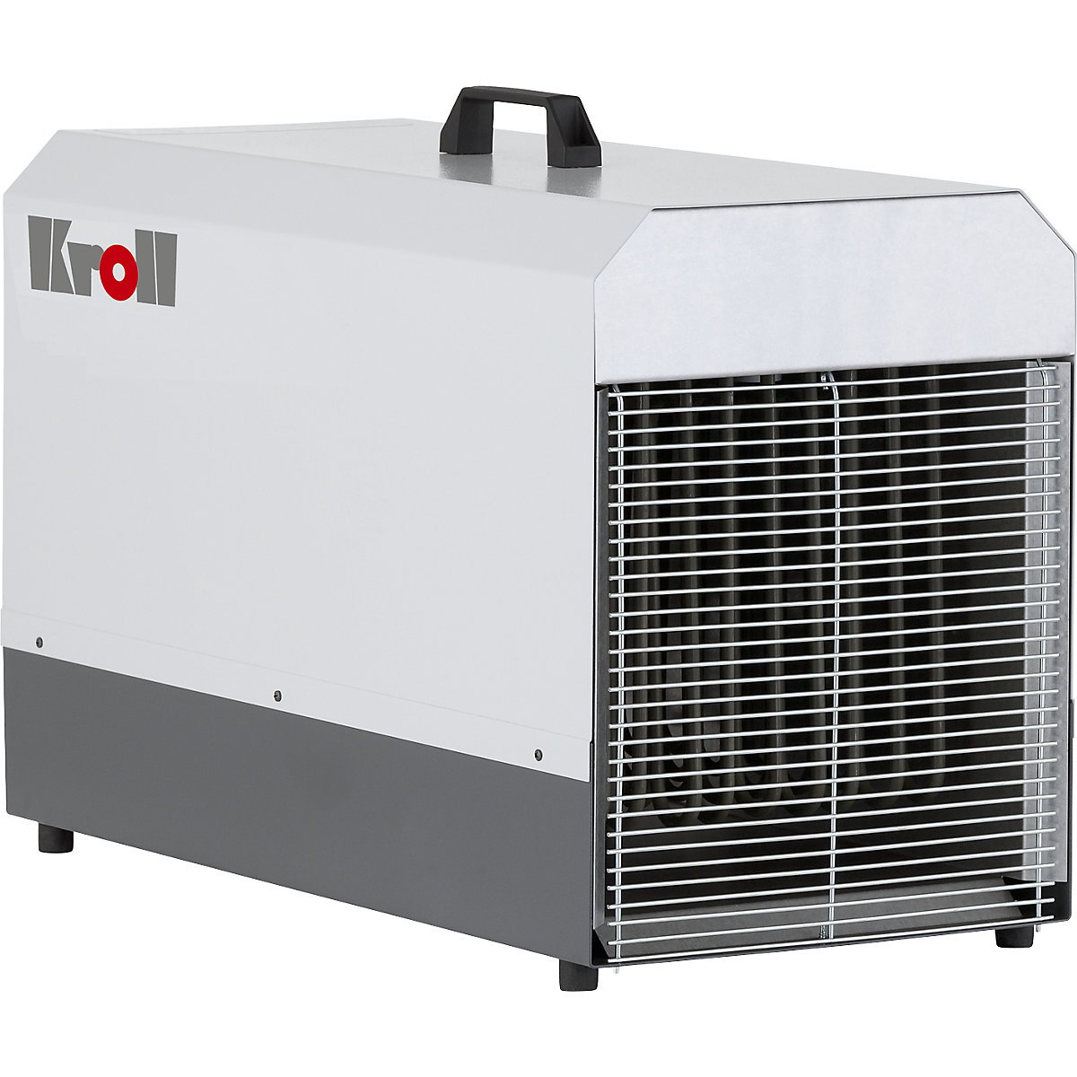 Calefactor eléctrico de la serie E – Kroll: E 12, caudal de aire 735 m³/h,  6/12 kW, CEE