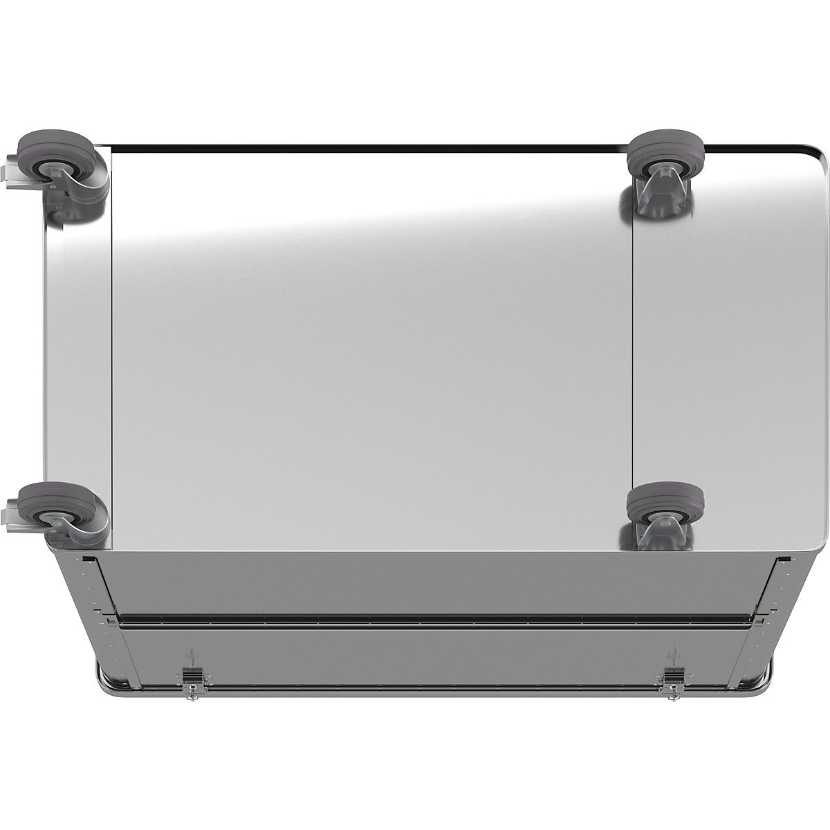 Carro de caixa em alumínio, painel lateral rebaixável – Gmöhling (Imagem do produto 5)-4