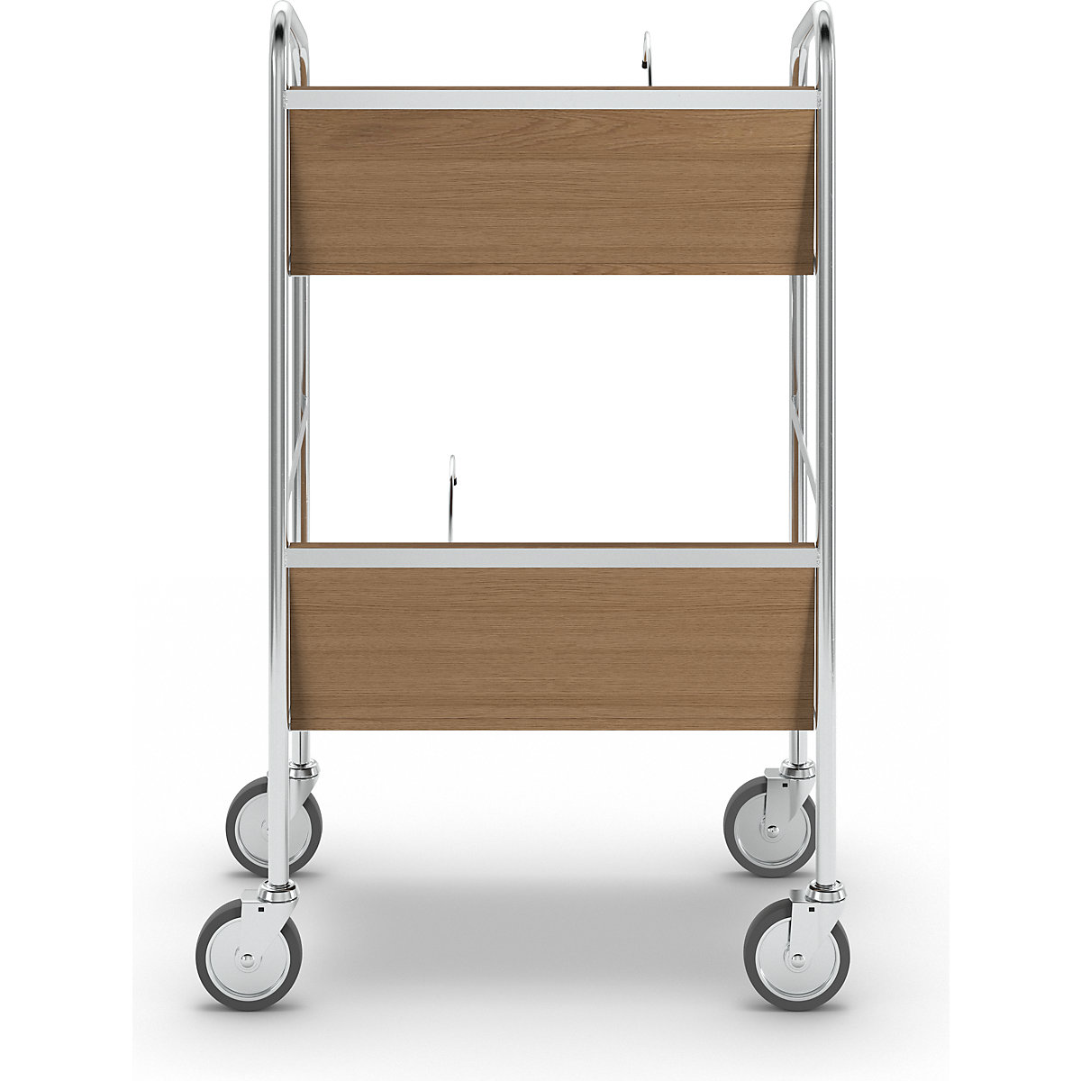 Carro para pastas de arquivo, cromado – HelgeNyberg (Imagem do produto 4)-3