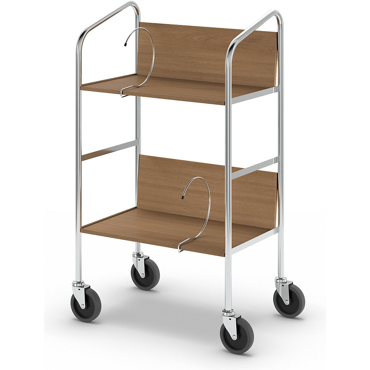 Carro para pastas de arquivo, cromado – HelgeNyberg (Imagem do produto 5)-4