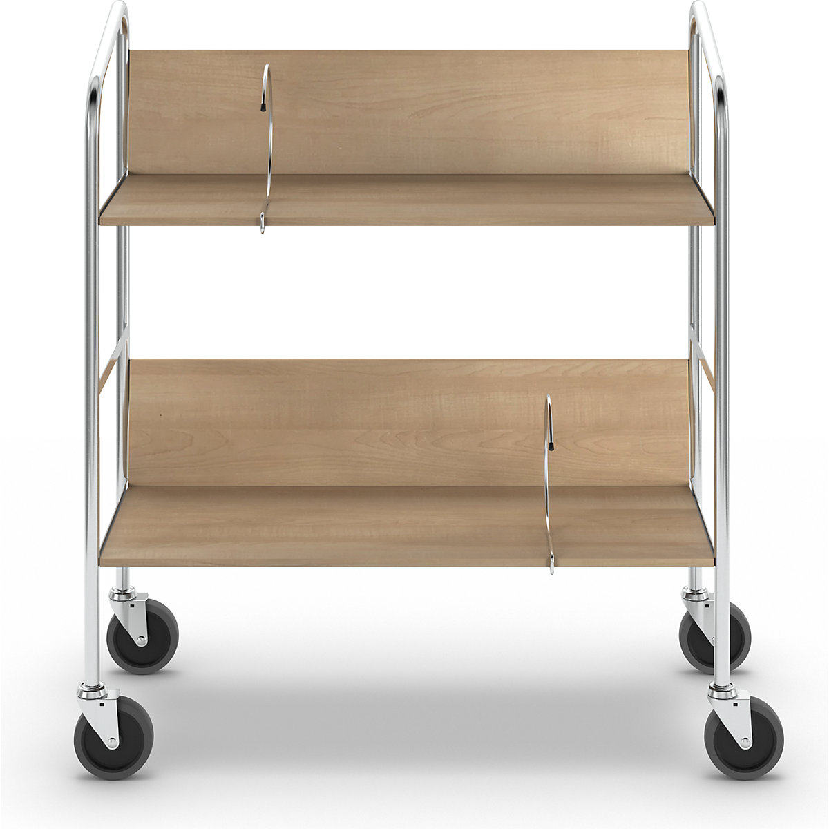 Carro para pastas de arquivo, cromado – HelgeNyberg (Imagem do produto 5)-4