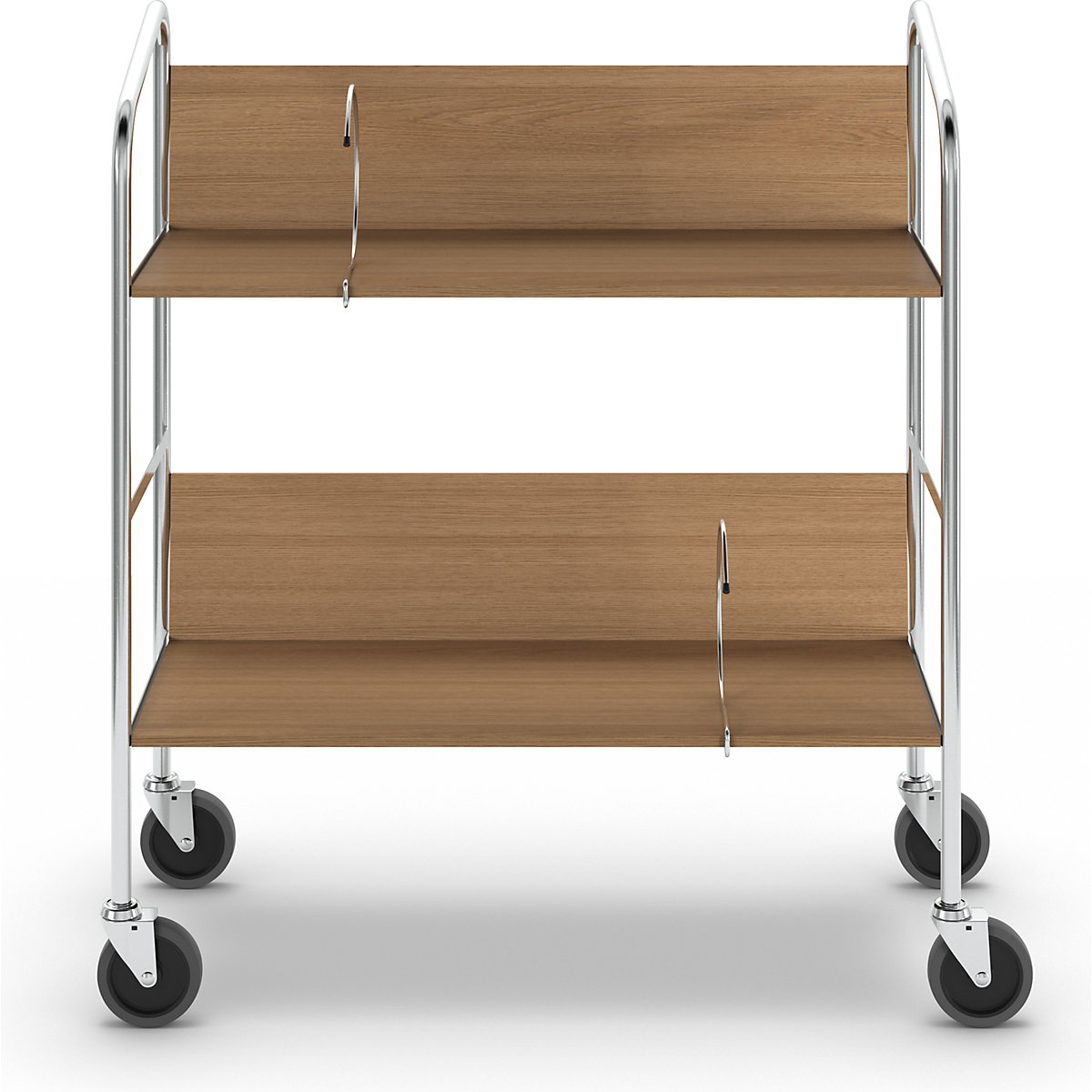 Carro para pastas de arquivo, cromado – HelgeNyberg (Imagem do produto 3)-2