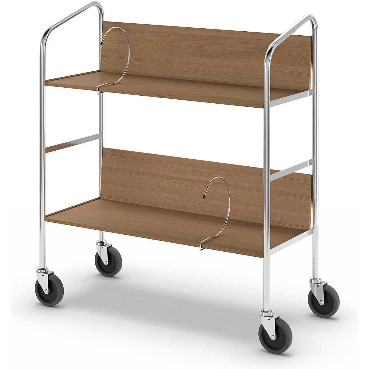 Carro para pastas de arquivo, cromado – HelgeNyberg (Imagem do produto 5)-4