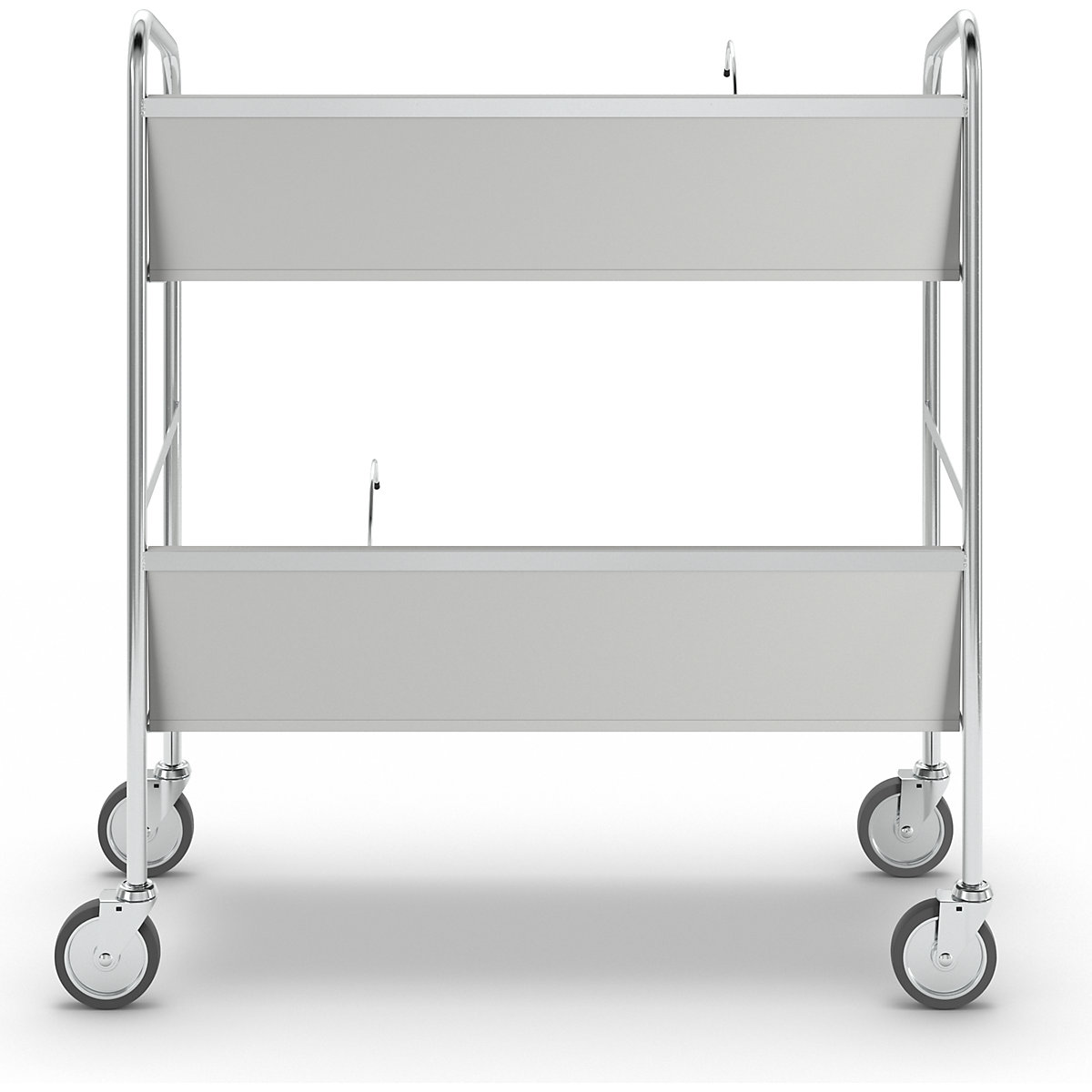 Carro para pastas de arquivo, cromado – HelgeNyberg (Imagem do produto 4)-3