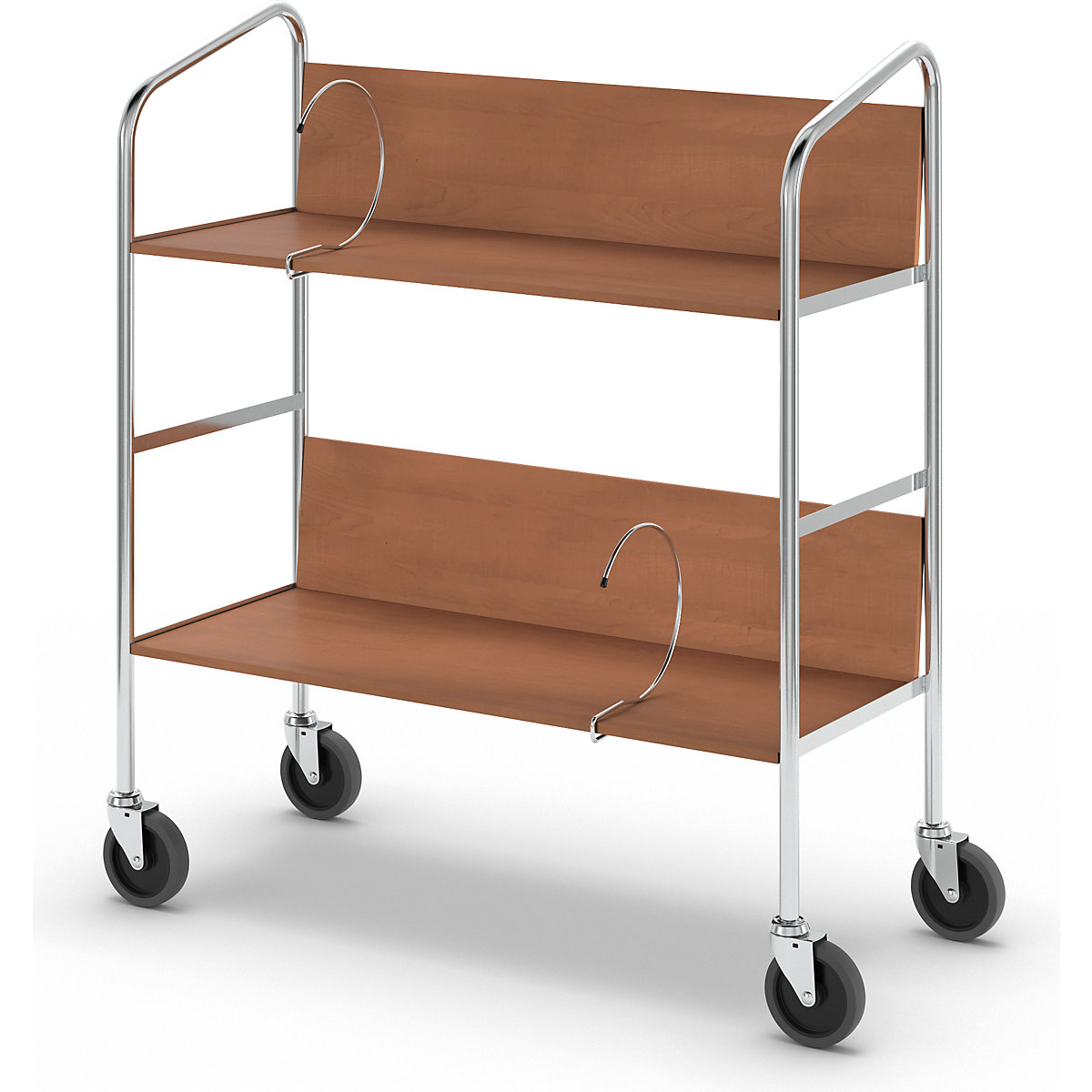 Carro para pastas de arquivo, cromado – HelgeNyberg (Imagem do produto 5)-4