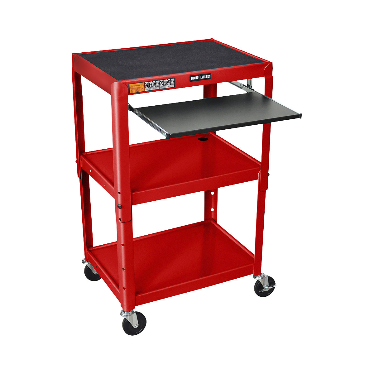 Carrinho metálico, capacidade de carga 135 kg