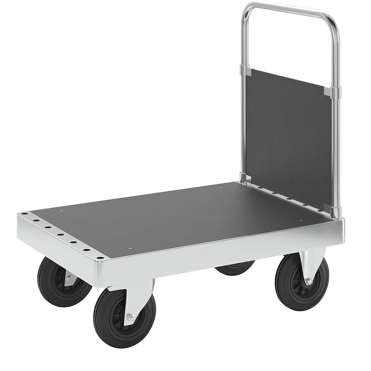 Carro de plataforma JUMBO galvanizado – Kongamek