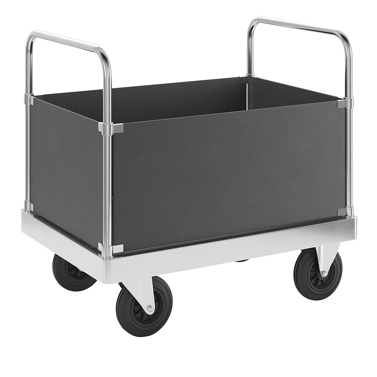 Carro de plataforma JUMBO galvanizado – Kongamek