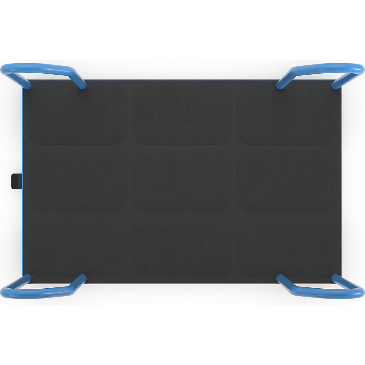 Carro de plataforma com varões laterais – eurokraft pro (Imagem do produto 5)-4