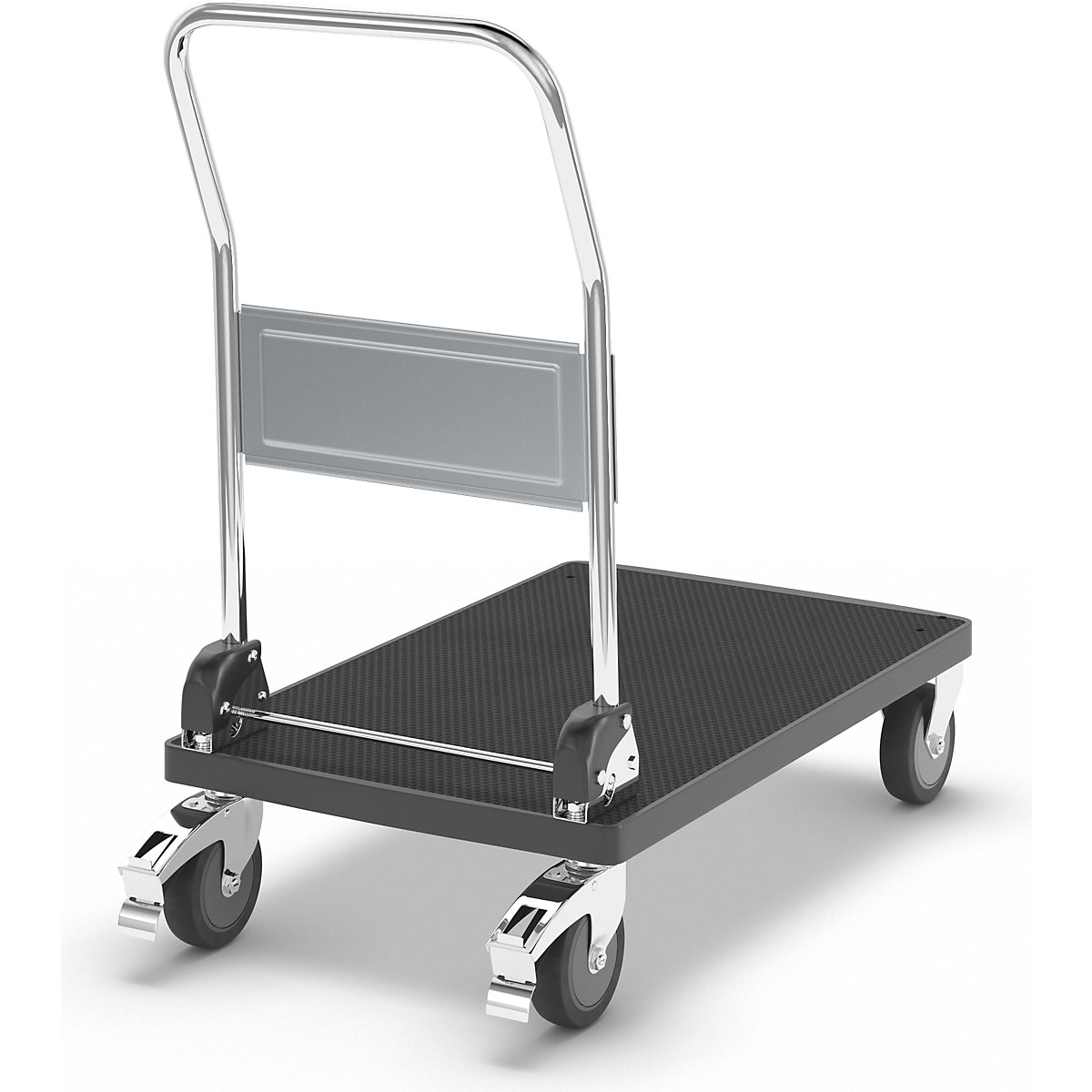 Carro de plataforma em plástico