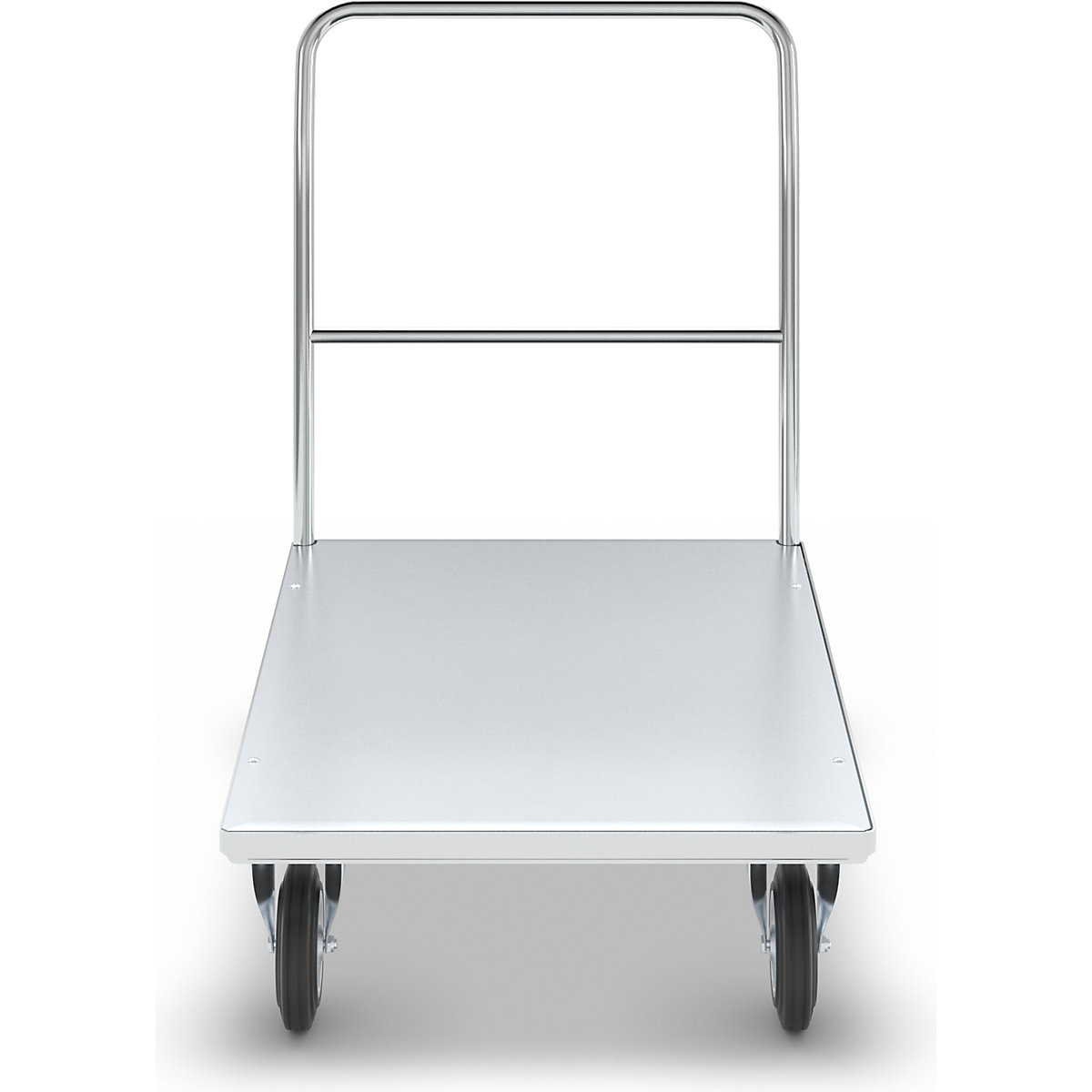 Carro de plataforma, galvanizado – eurokraft pro (Imagem do produto 2)-1