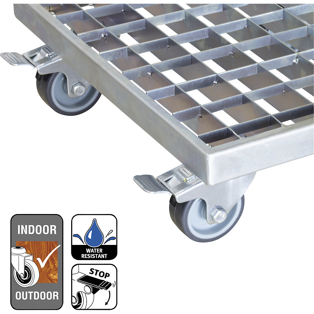 Suporte de rodas para plantas INDUSTRIAL – Wagner (Imagem do produto 3)-2