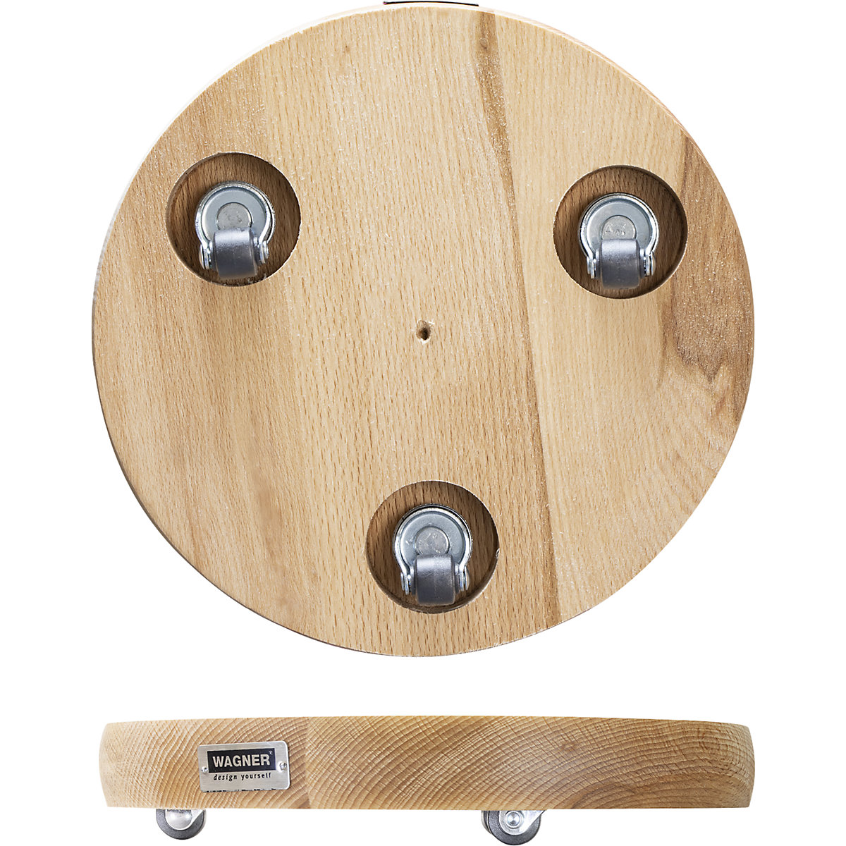 Suporte de rodas para plantas em faia MASSIV – Wagner (Imagem do produto 4)-3