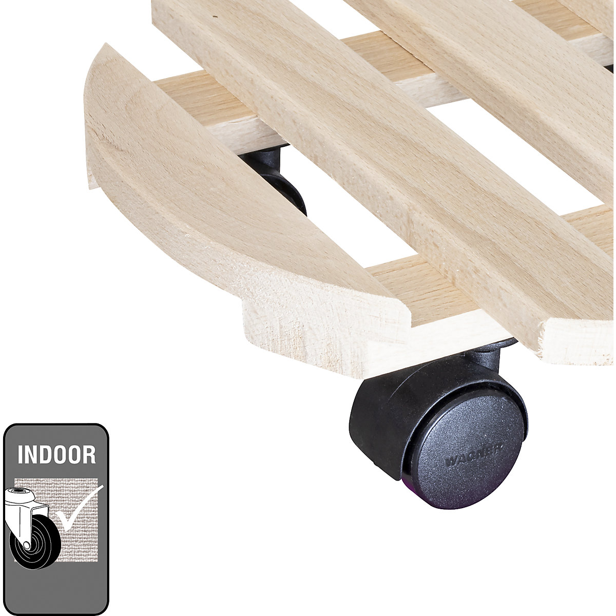 Suporte de rodas para plantas em faia PALETTI 0318 – Wagner (Imagem do produto 2)-1