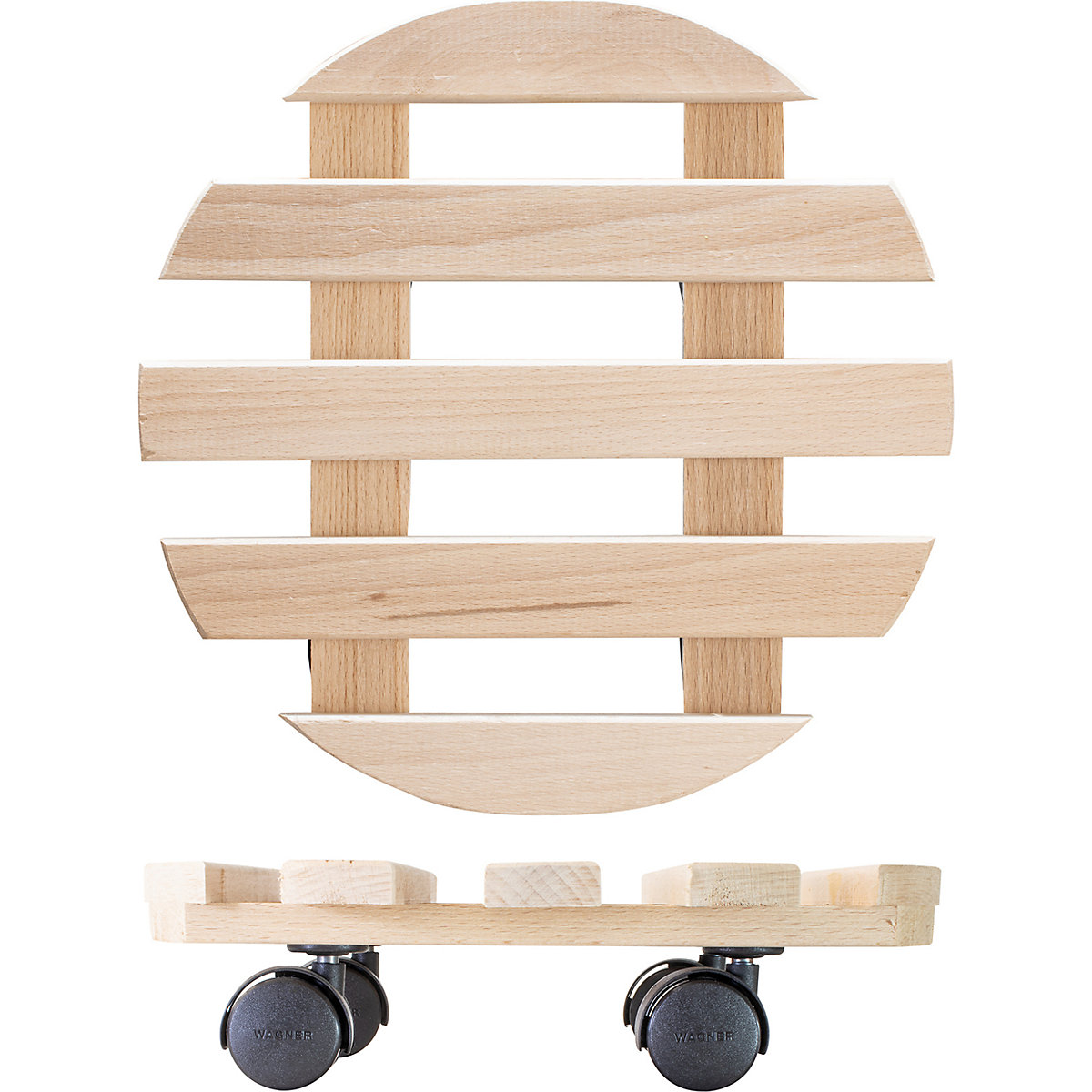 Suporte de rodas para plantas em faia PALETTI 0318 – Wagner (Imagem do produto 3)-2