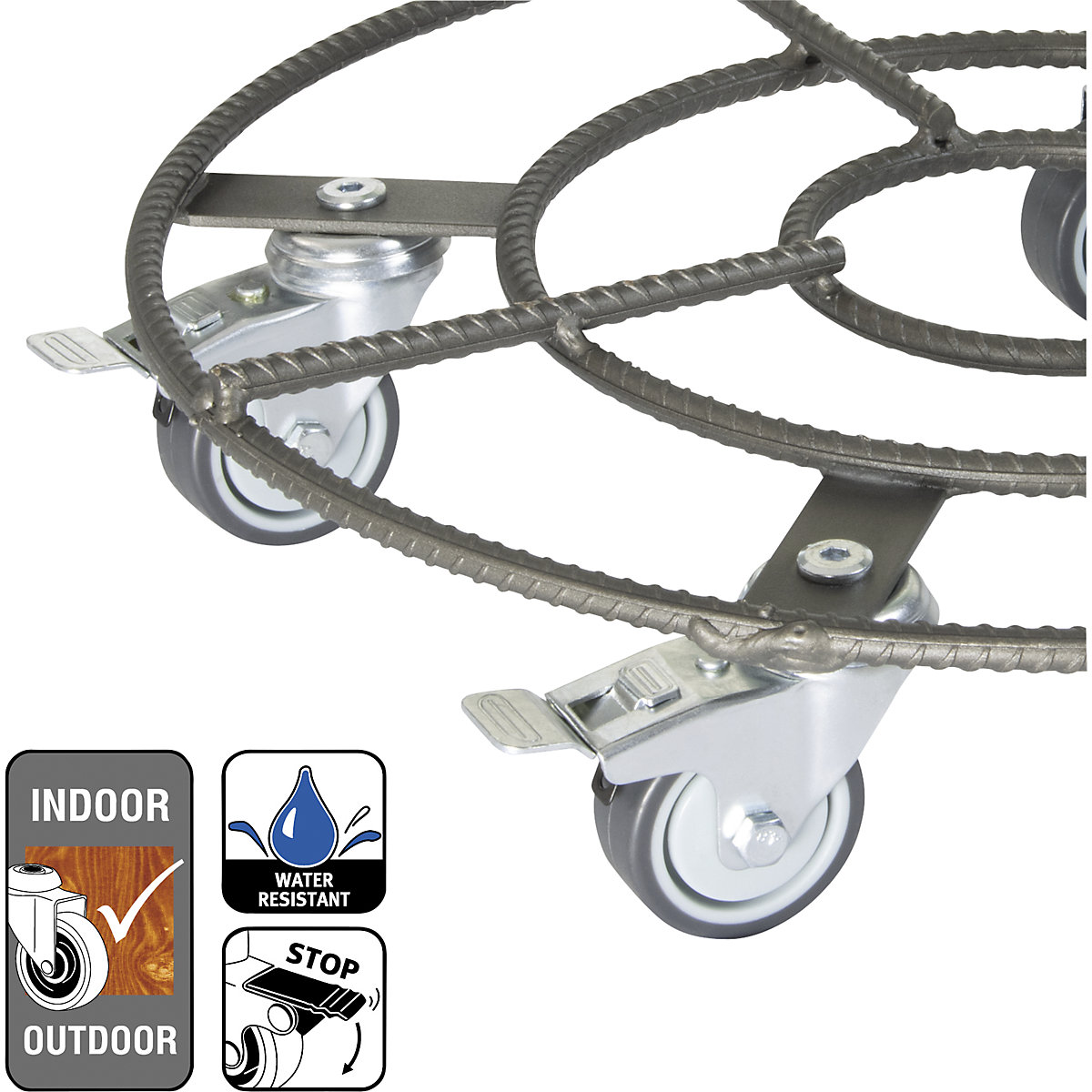 Suporte de rodas para plantas – Wagner (Imagem do produto 2)-1