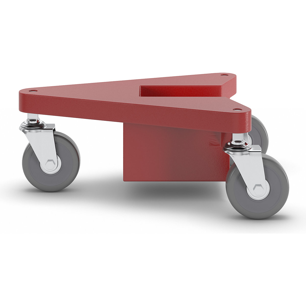Transportador com rodas fornecido em mala de plástico prática (Imagem do produto 3)-2