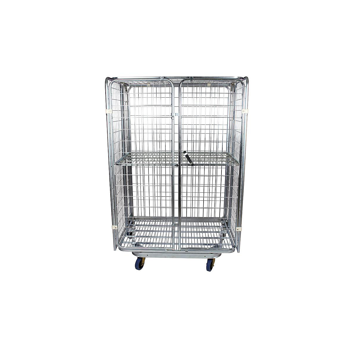 Contentor rolante com proteção antirroubo, encaixável (Imagem do produto 3)-2