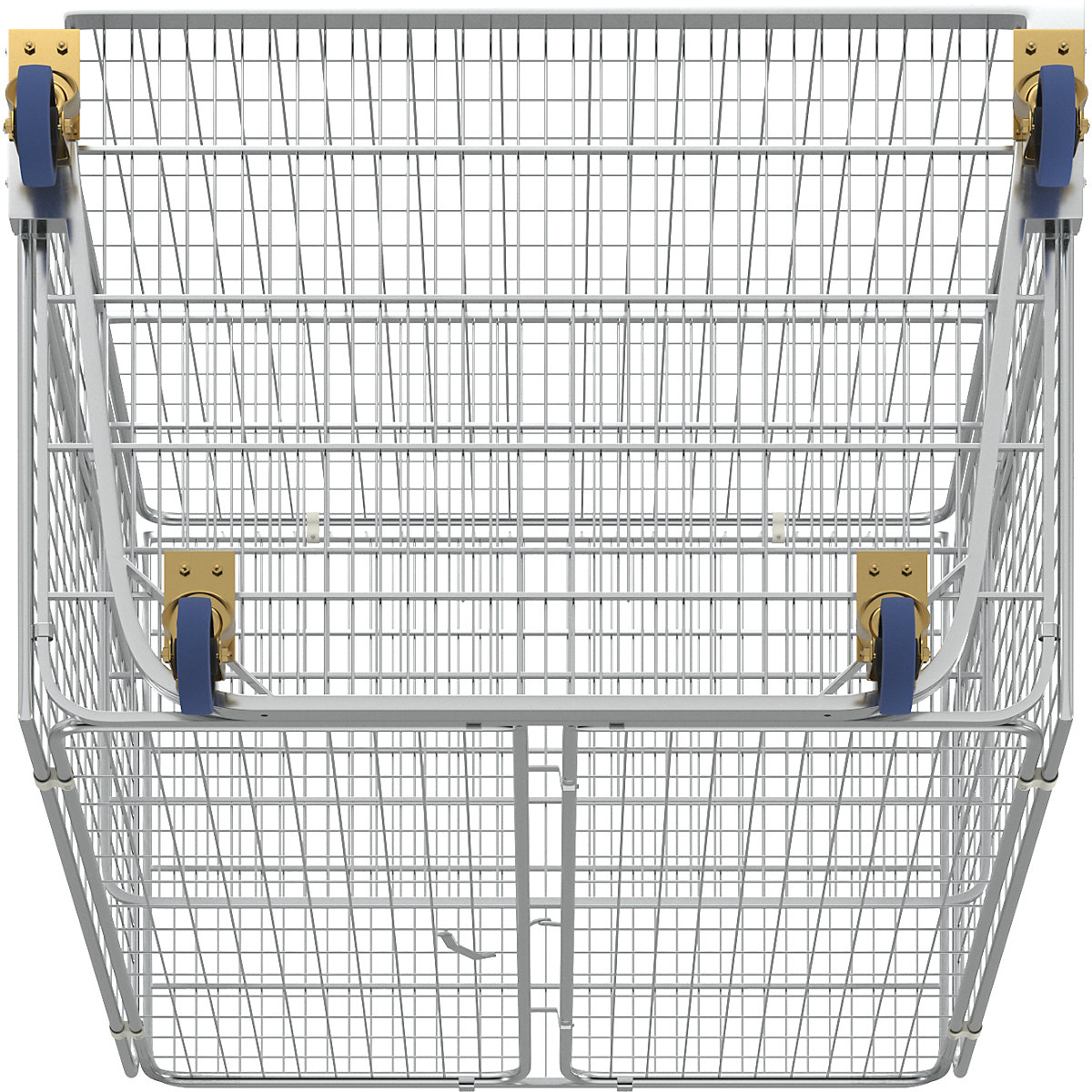 Contentor rolante com proteção antirroubo, encaixável (Imagem do produto 7)-6