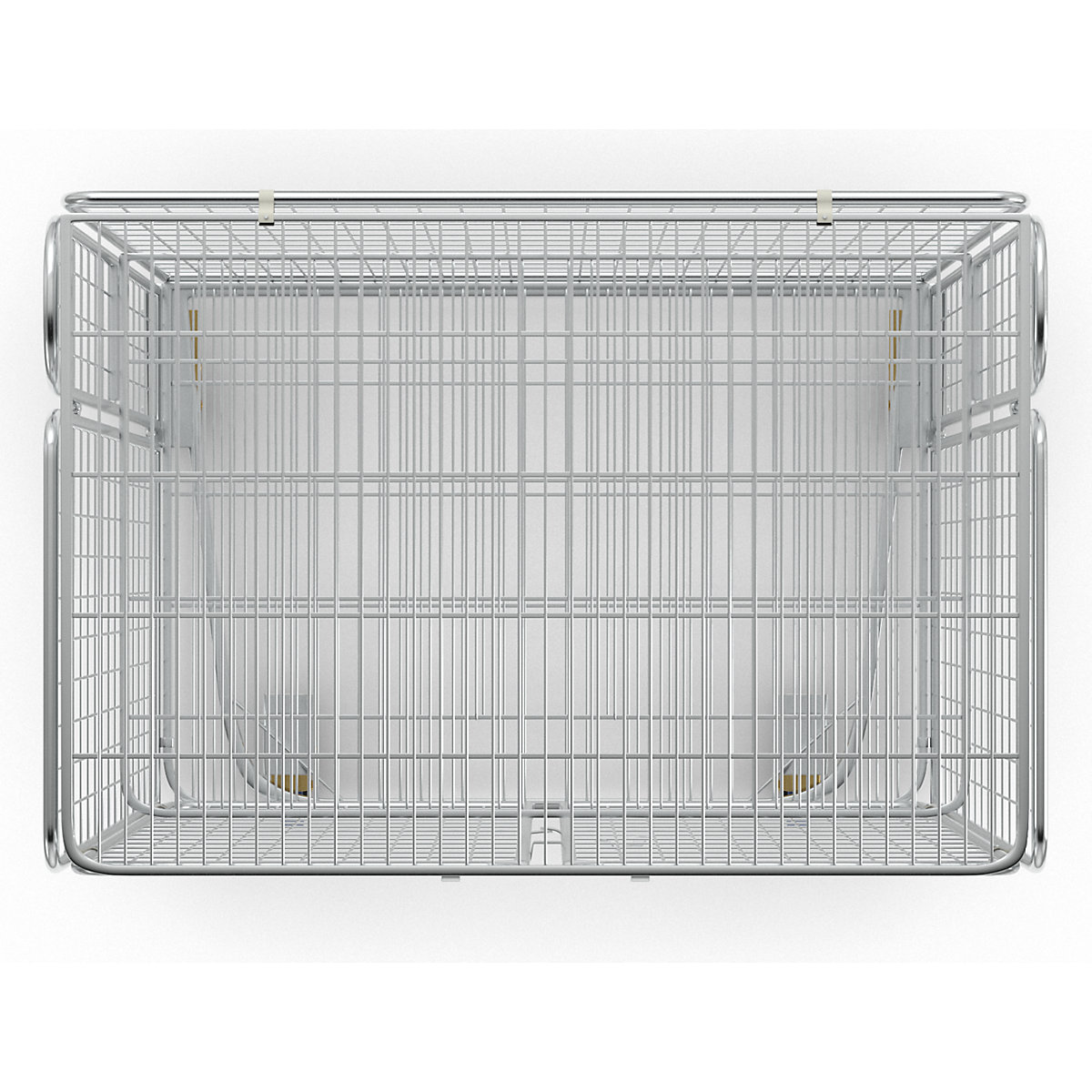 Contentor rolante com proteção antirroubo, encaixável (Imagem do produto 9)-8
