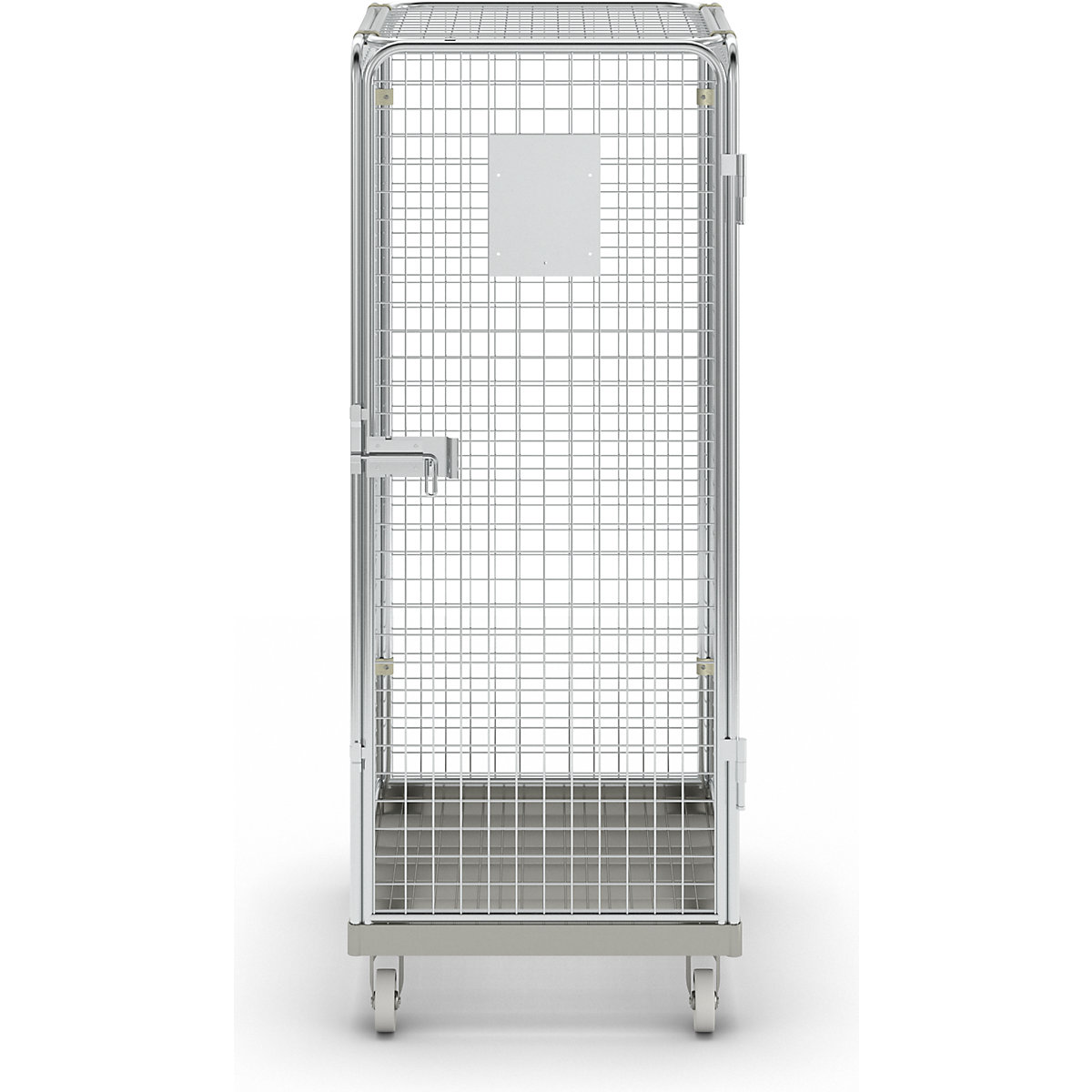 Recipiente antirroubo com plataforma rolante em aço (Imagem do produto 7)-6