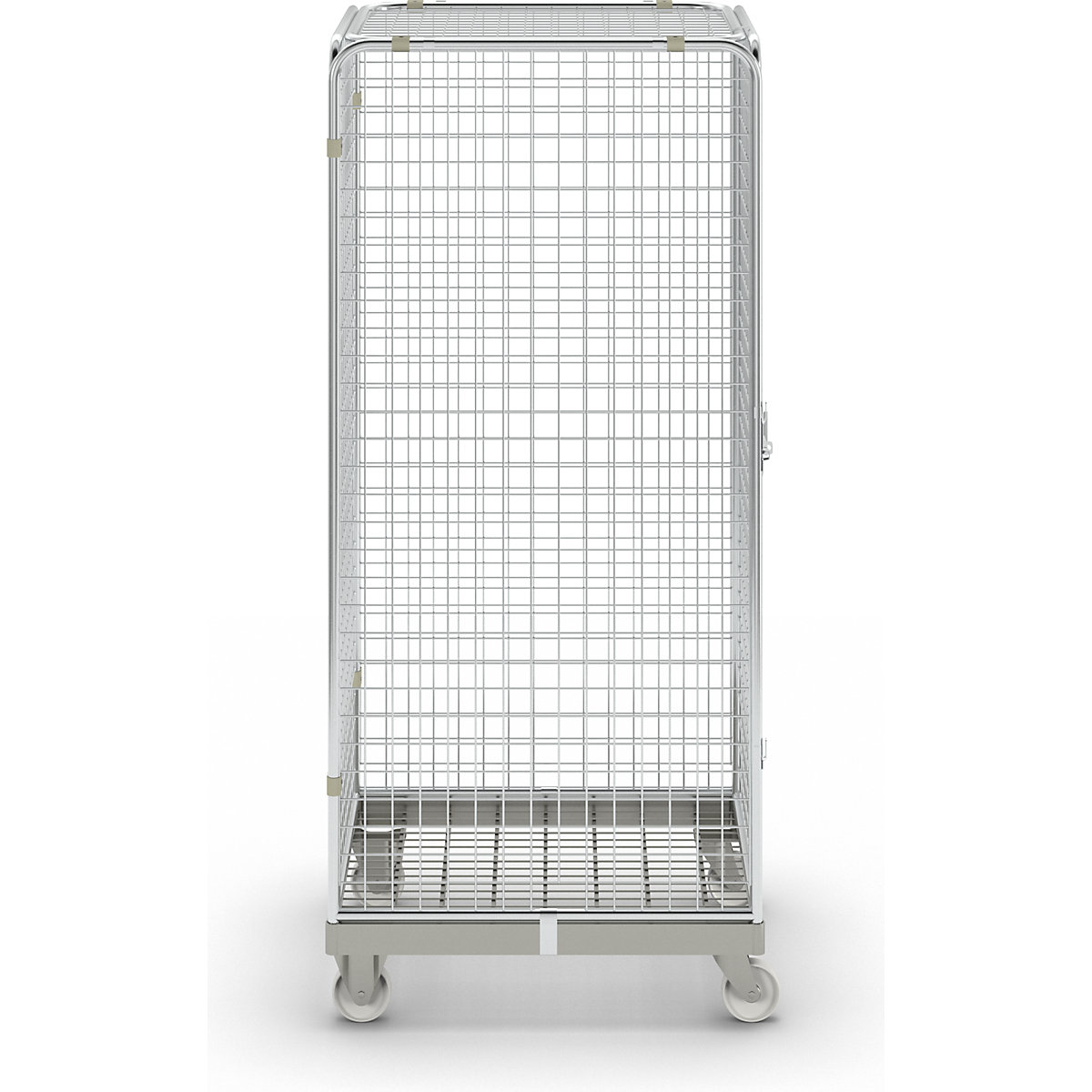 Recipiente antirroubo com plataforma rolante em aço (Imagem do produto 8)-7