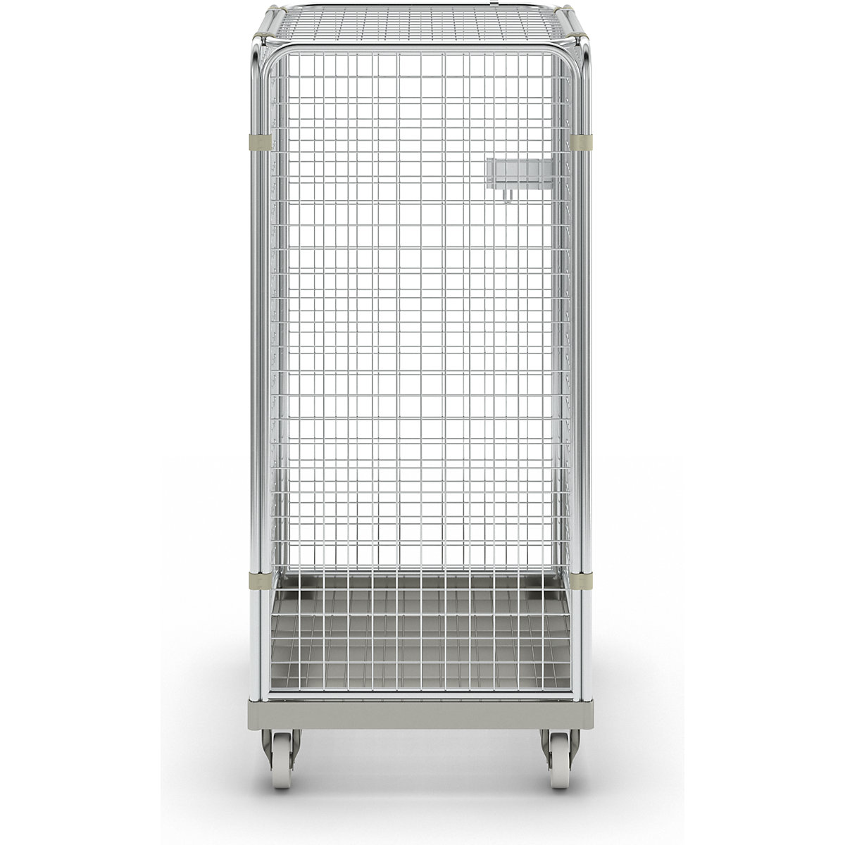 Recipiente antirroubo com plataforma rolante em aço (Imagem do produto 6)-5