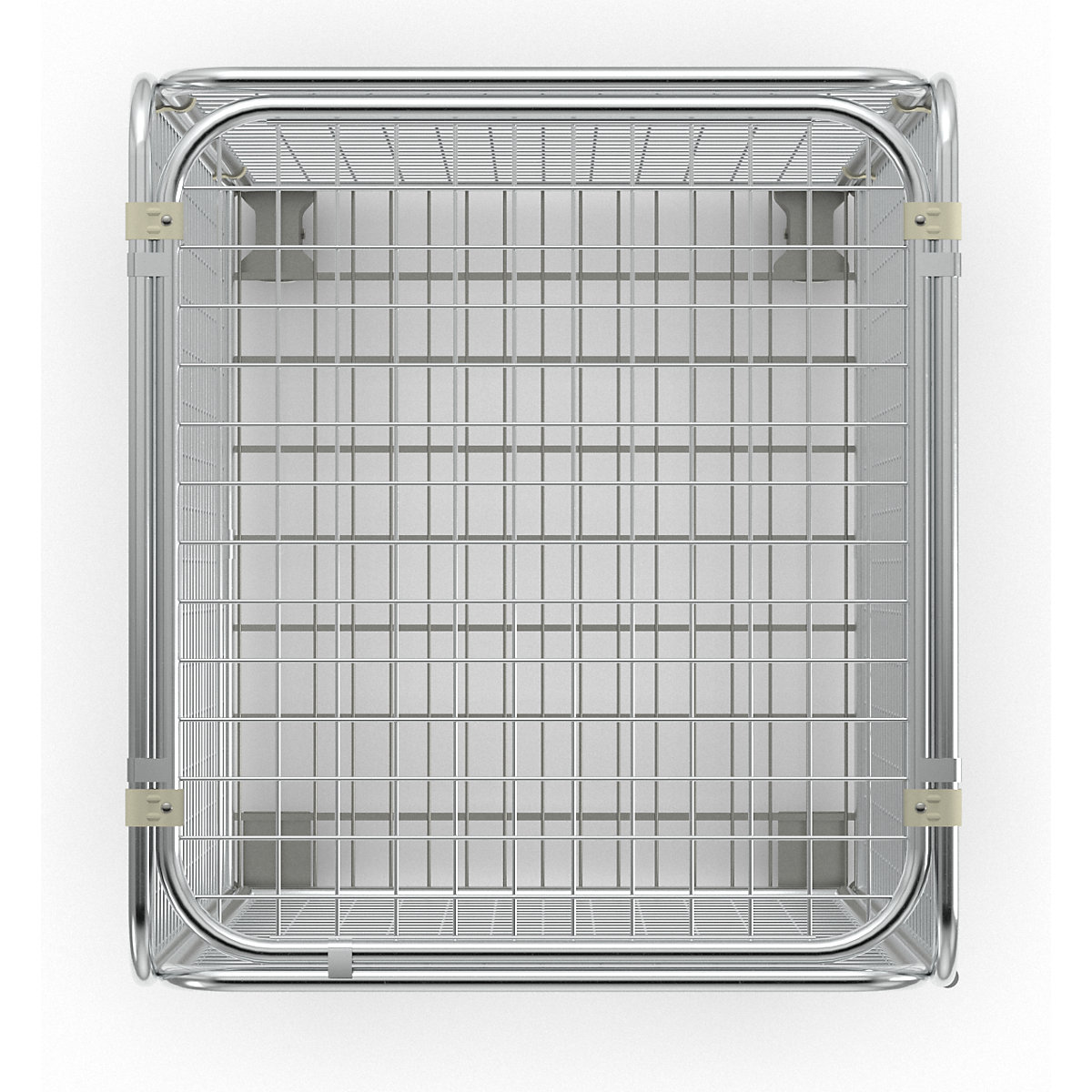 Recipiente antirroubo com plataforma rolante em aço (Imagem do produto 8)-7