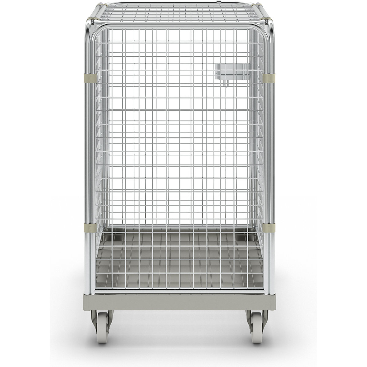 Recipiente antirroubo com plataforma rolante em aço (Imagem do produto 7)-6