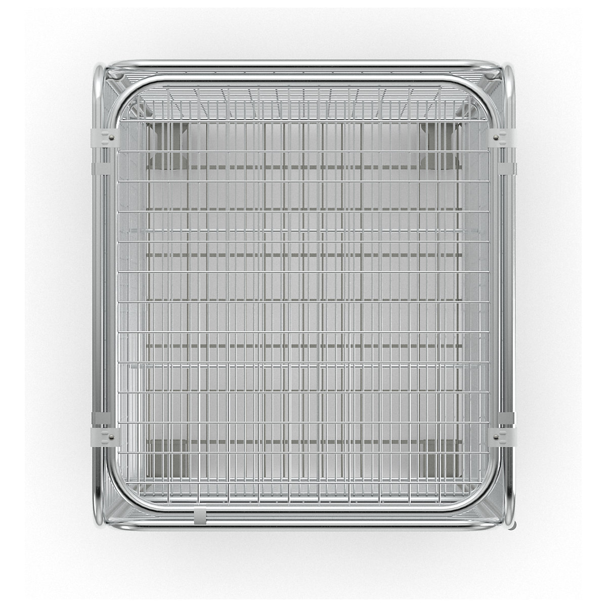 Recipiente antirroubo com plataforma rolante em aço (Imagem do produto 8)-7