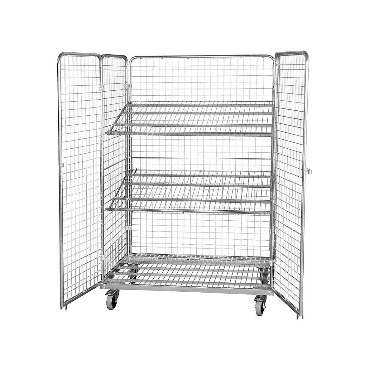 Recipiente com rodas de aço (Imagem do produto 4)-3