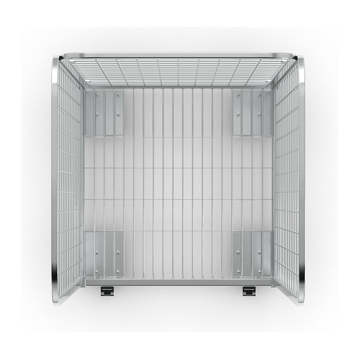 Recipiente com rodas de aço (Imagem do produto 8)-7