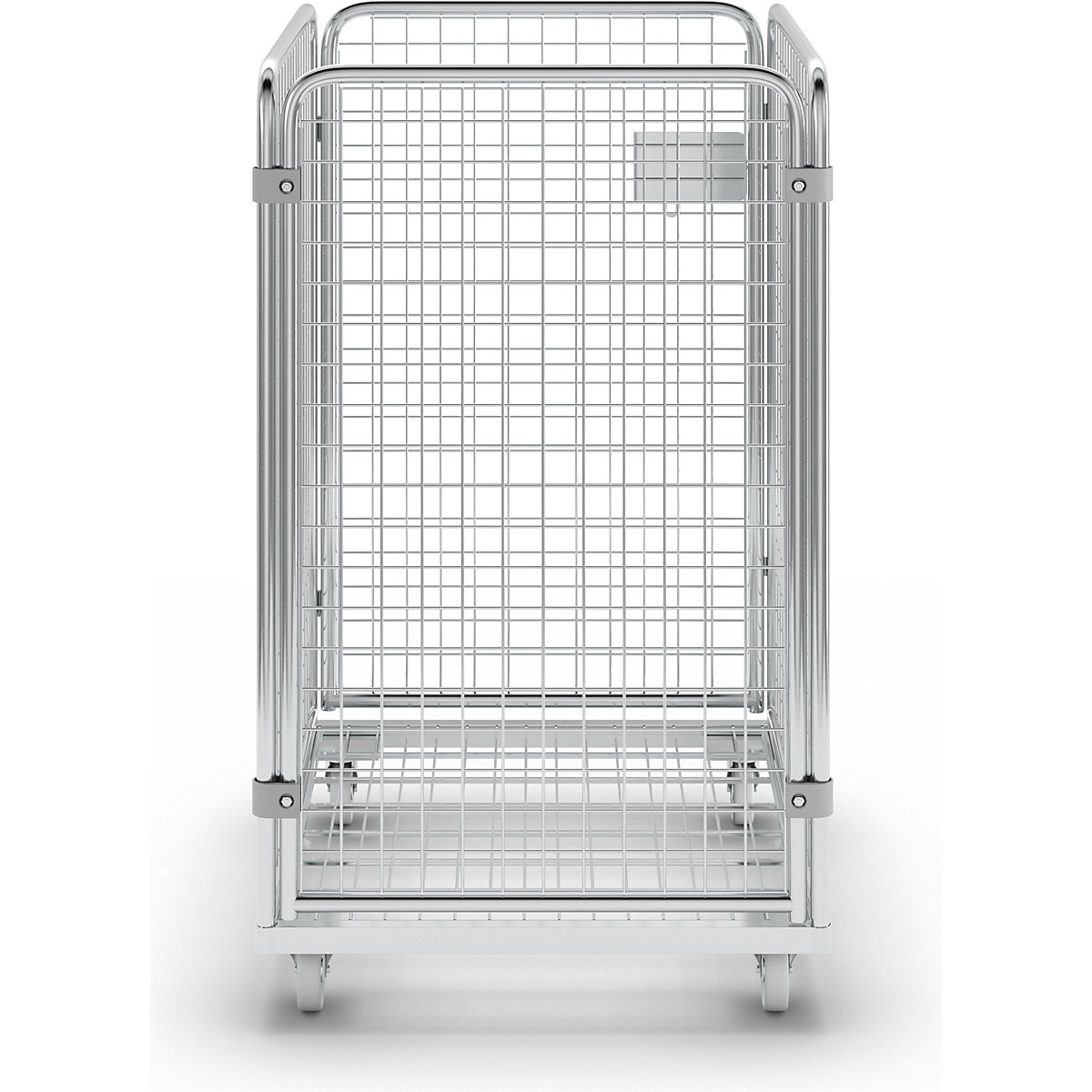 Recipiente em arame com plataforma rolante em aço (Imagem do produto 8)-7