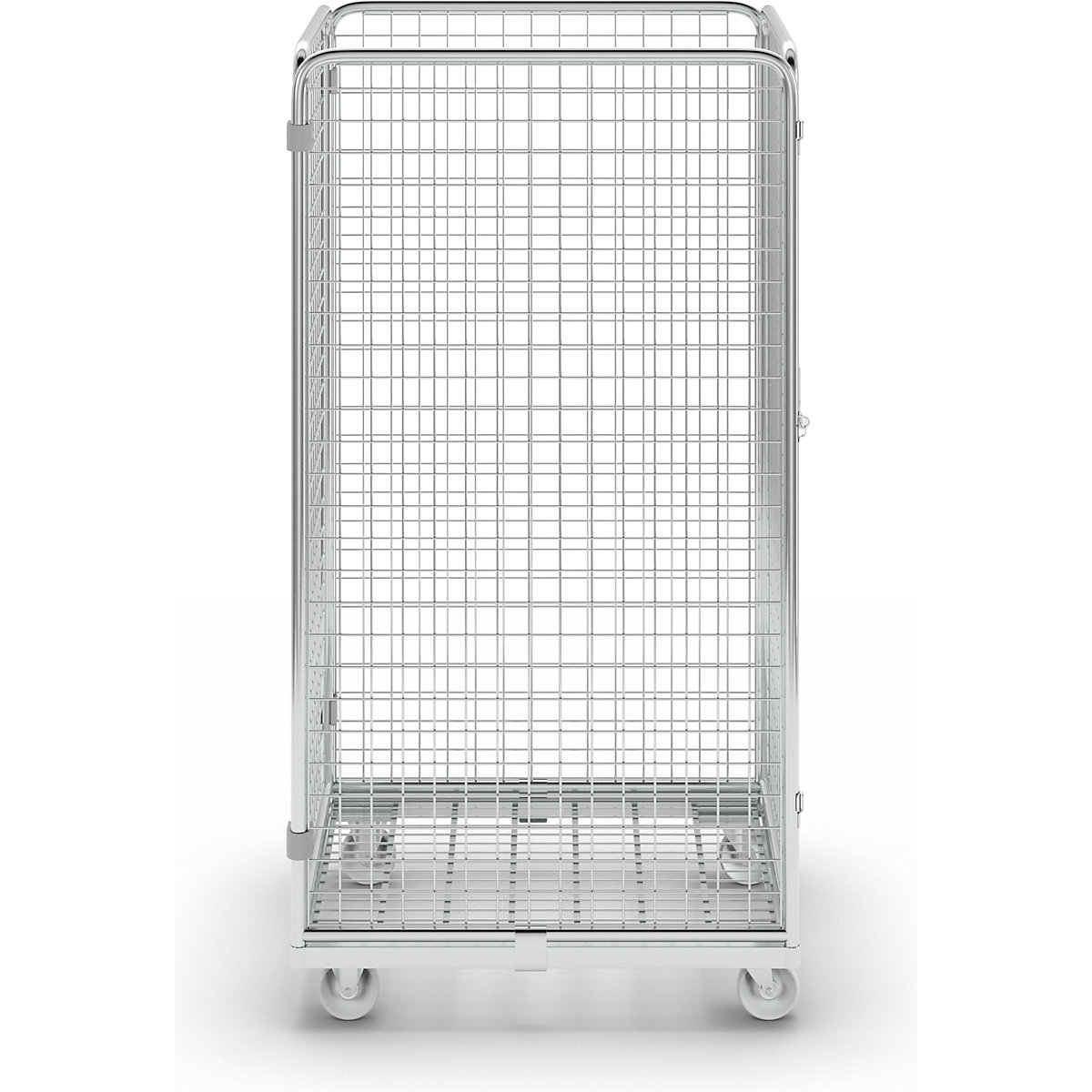 Recipiente em arame com plataforma rolante em aço (Imagem do produto 4)-3