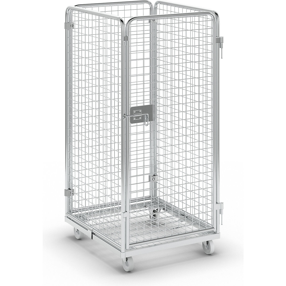 Recipiente em arame com plataforma rolante em aço (Imagem do produto 8)-7