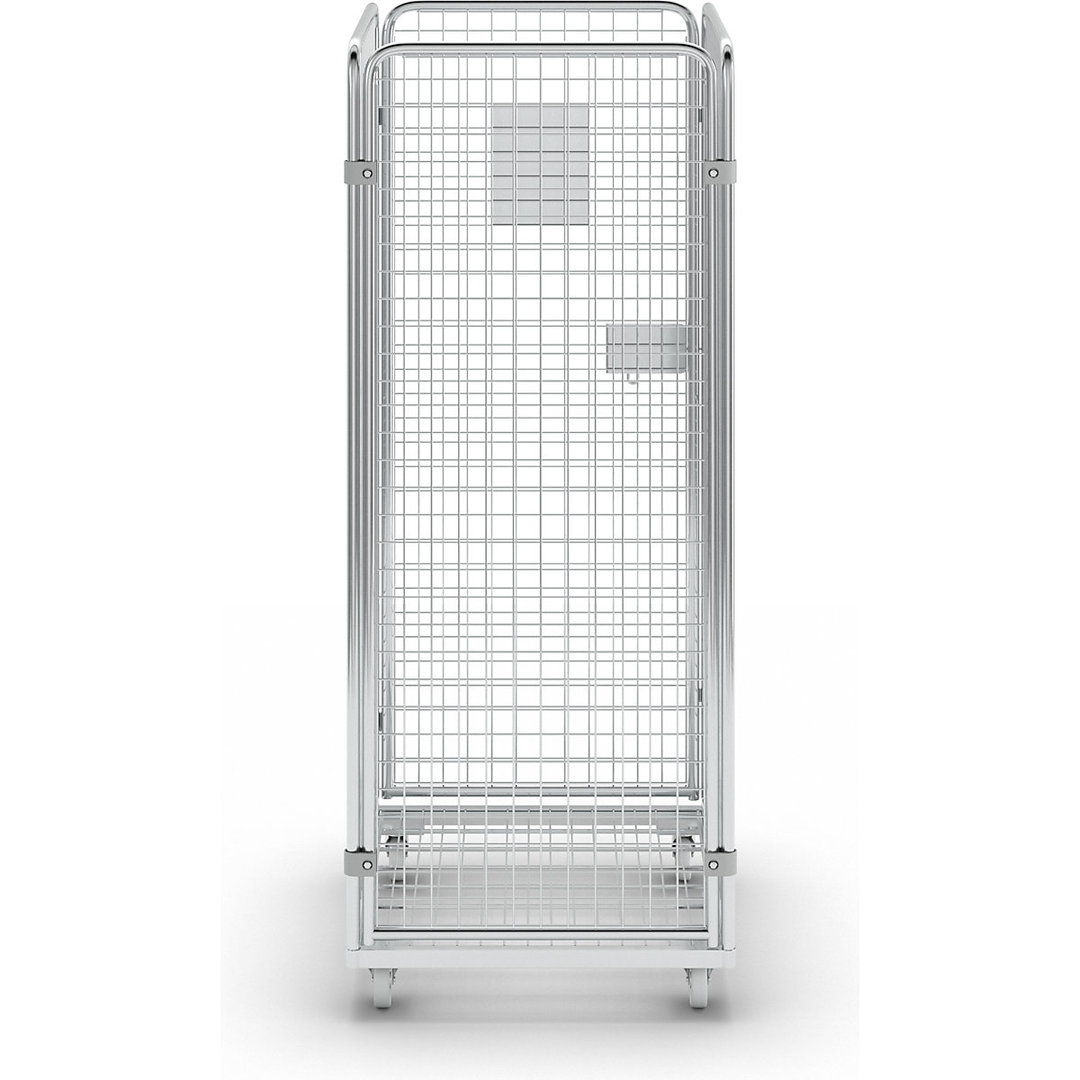 Recipiente em arame com plataforma rolante em aço (Imagem do produto 5)-4