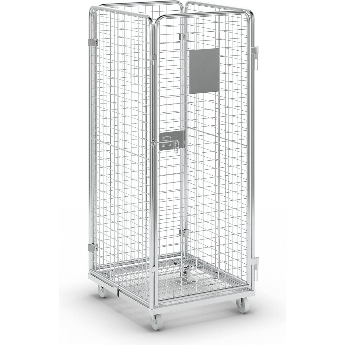 Recipiente em arame com plataforma rolante em aço (Imagem do produto 8)-7