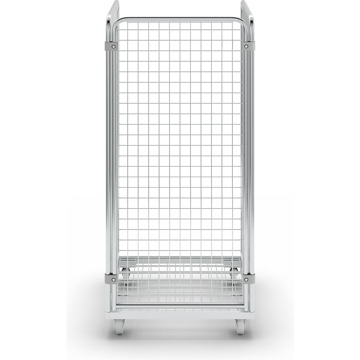 Recipiente em arame com plataforma rolante em aço (Imagem do produto 4)-3