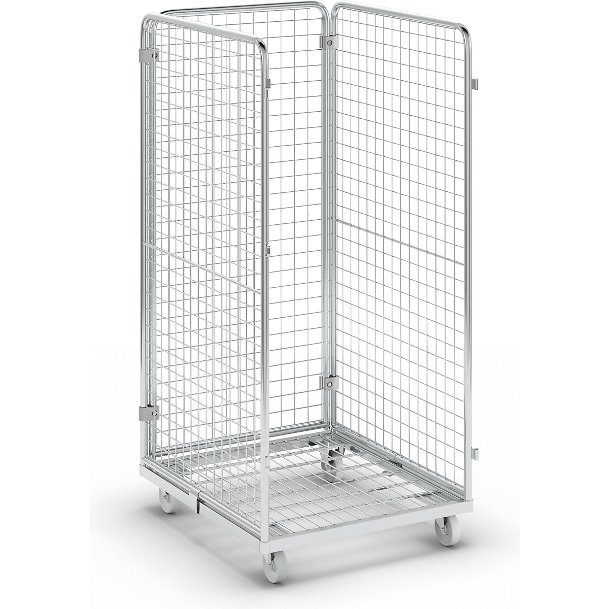 Recipiente em arame com plataforma rolante em aço (Imagem do produto 7)-6