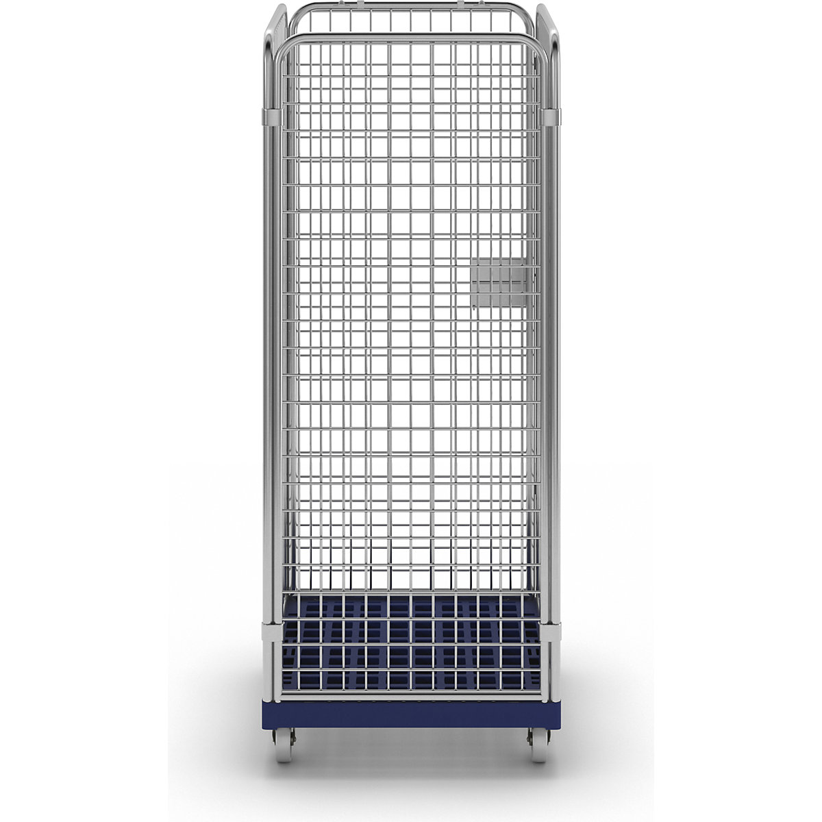 Recipiente em arame com plataforma rolante em plástico (Imagem do produto 4)-3