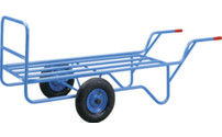 Charrette à plateau tubulaire