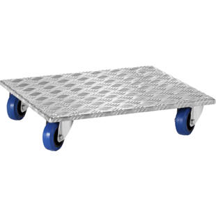 Plateau roulant en aluminium
