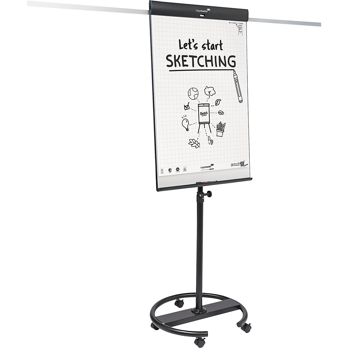 Flip-chart SKETCH PRO – Legamaster (Imagem do produto 3)-2