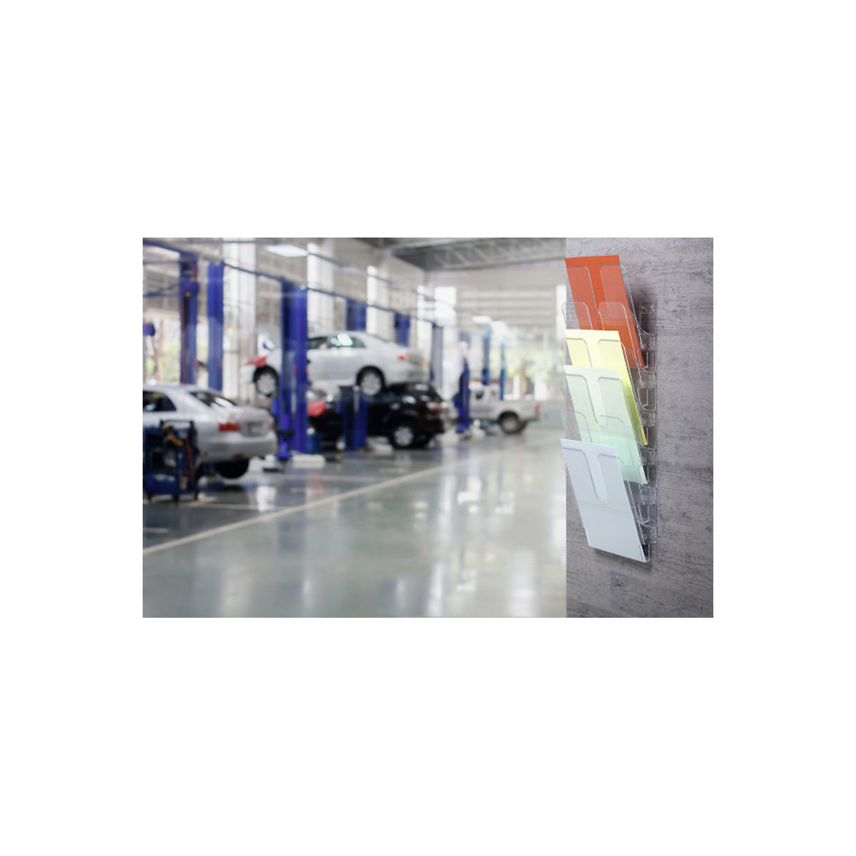 Depósito para formulários FLEXIPLUS para montagem na parede – DURABLE (Imagem do produto 2)-1