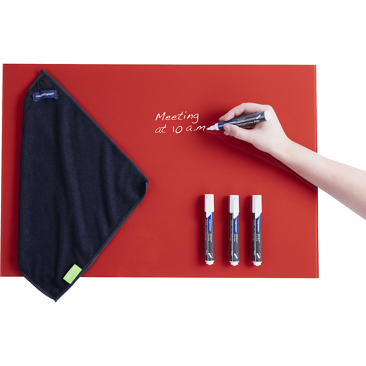Conjunto de quadros de vidro de design - magnetoplan