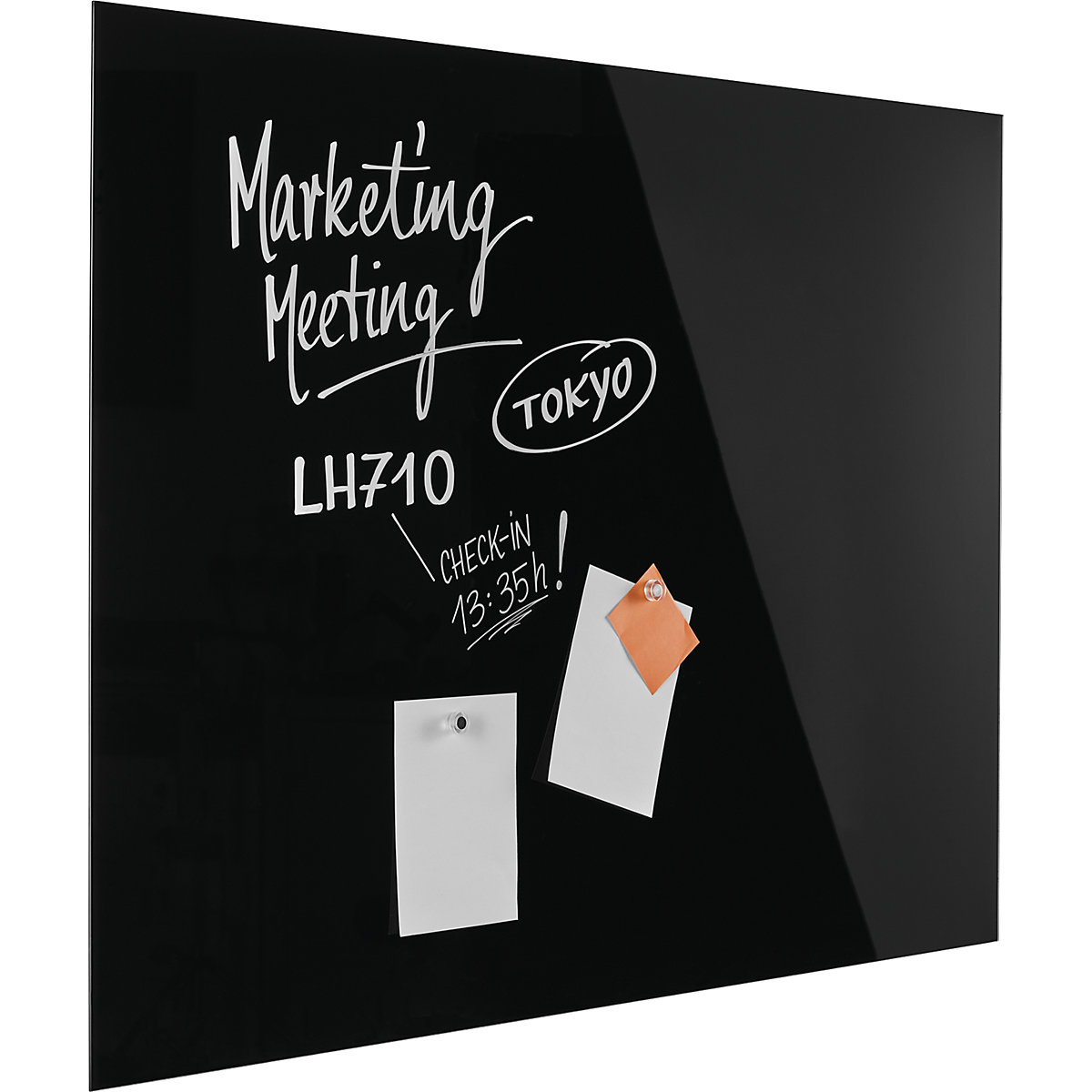 Quadro de vidro de design – magnetoplan (Imagem do produto 4)-3