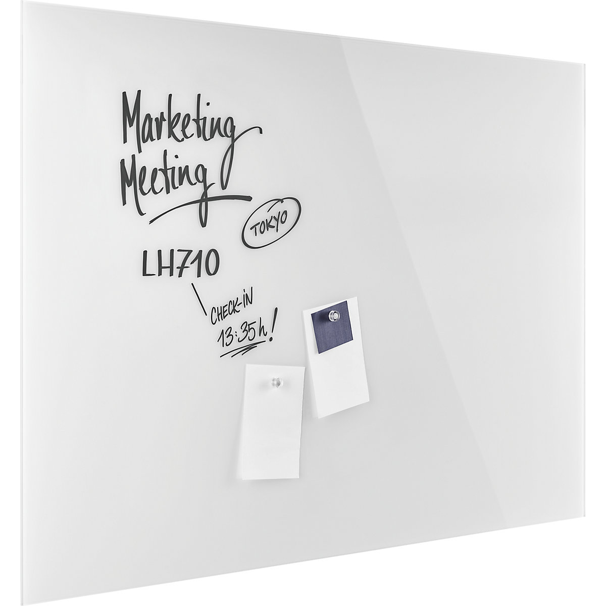 Quadro de vidro de design – magnetoplan (Imagem do produto 4)-3