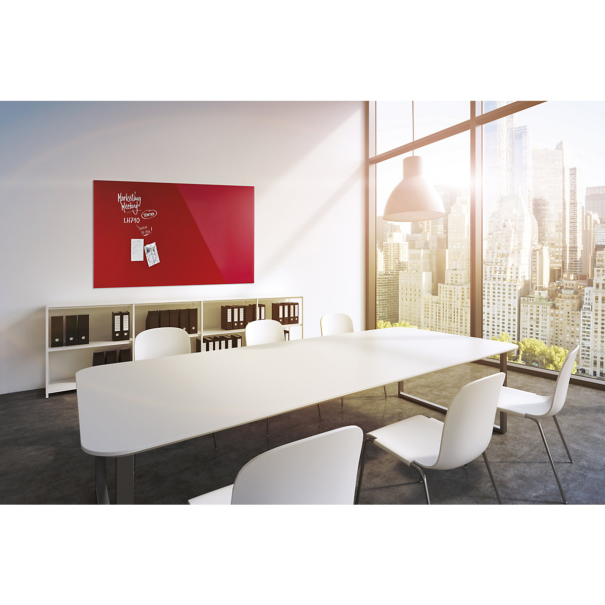 Quadro de vidro de design – magnetoplan (Imagem do produto 3)-2