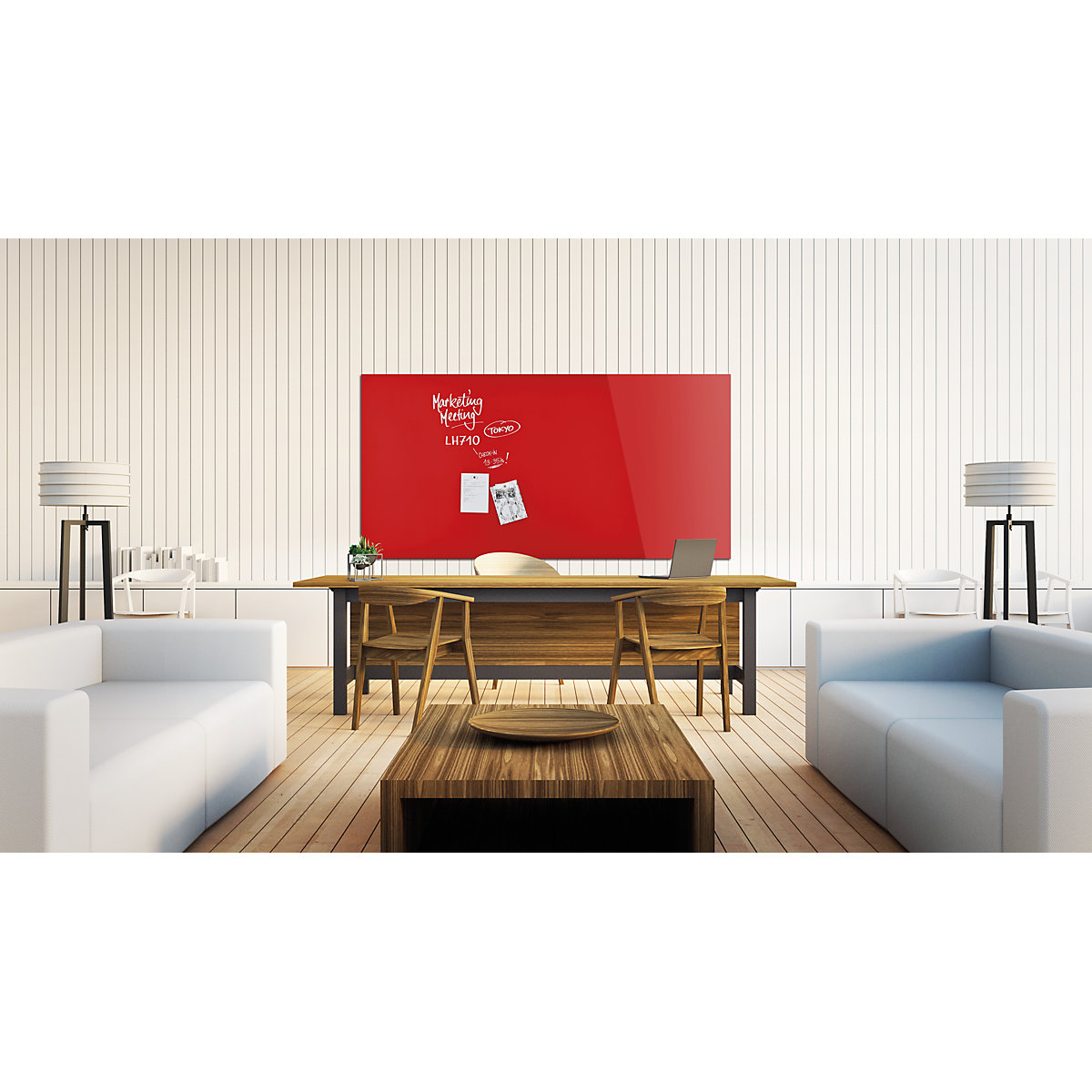 Quadro de vidro de design – magnetoplan (Imagem do produto 5)-4