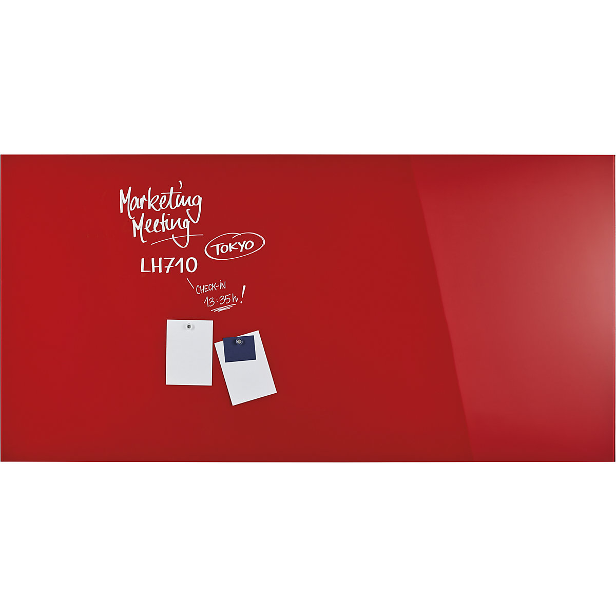 Quadro de vidro de design – magnetoplan (Imagem do produto 2)-1